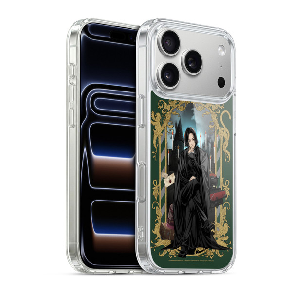 Harry Potter 25th Anniversary Anime Severus Snape Soft Gel Case for Apple iPhone 17 Pro