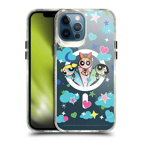 The Powerpuff Girls Character Icons Group SHOCKPROOF BUMPER CASE COMPATIBLE WITH Apple iPhone 12 Pro Max & MAGSAFE