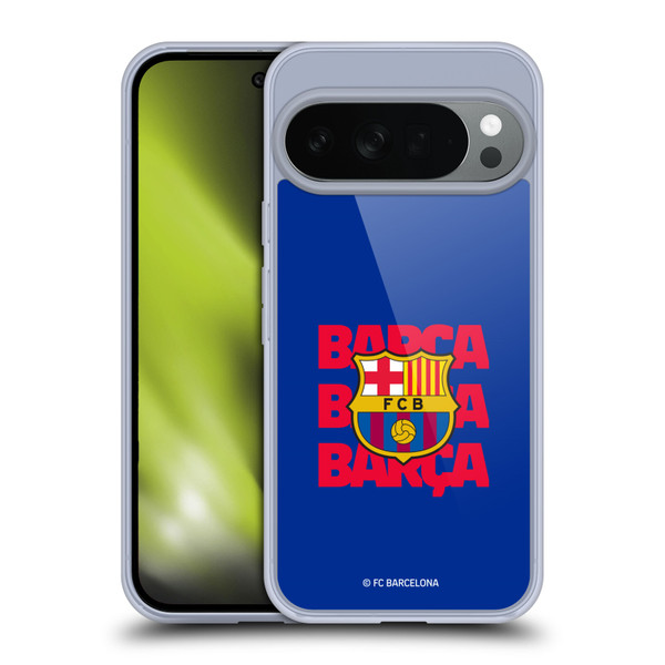 FC Barcelona Graphics Barca Crest Soft Gel Case for Google Pixel 10