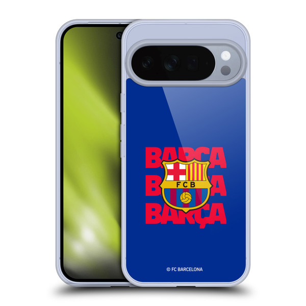 FC Barcelona Graphics Barca Crest Soft Gel Case for Google Pixel 10 Pro XL