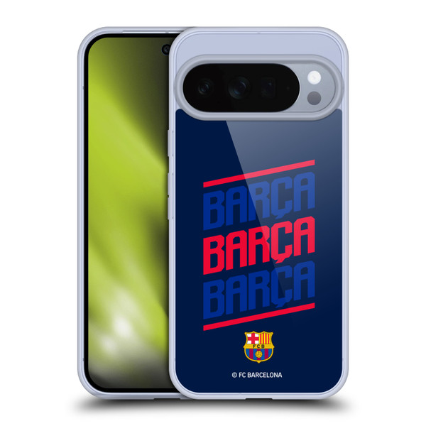 FC Barcelona Graphics Barca Type Soft Gel Case for Google Pixel 10 Pro XL