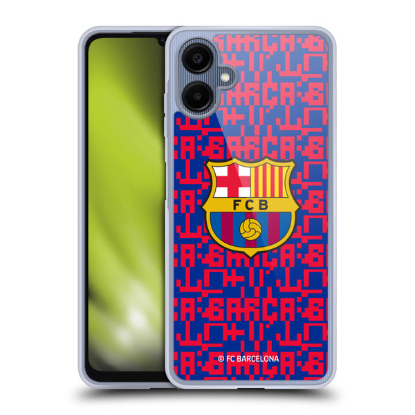 FC Barcelona Graphics Pattern Soft Gel Case for Samsung Galaxy A06 4G
