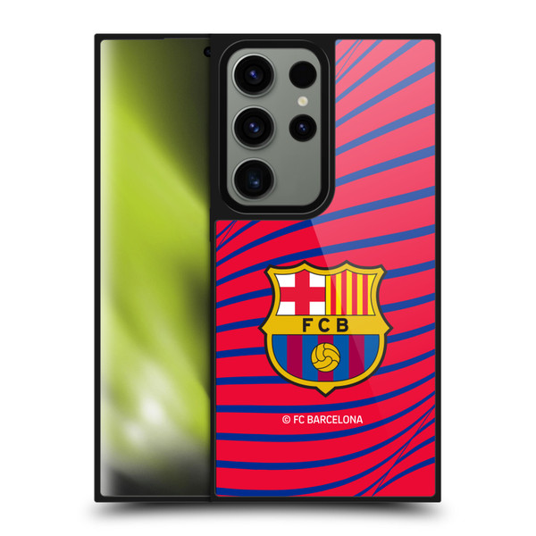 FC Barcelona Graphics Texture Gel Armour Case For Samsung Galaxy S24 Ultra 5G