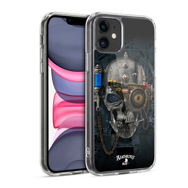 Alchemy Gothic Graphic Art Necronaut Soft Gel Case for Apple iPhone 11
