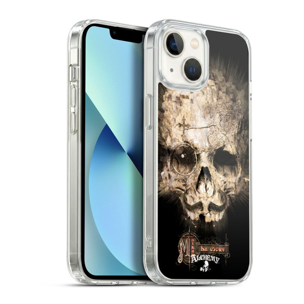 Alchemy Gothic Graphic Art M'sieur La Mort Soft Gel Case for Apple iPhone 13