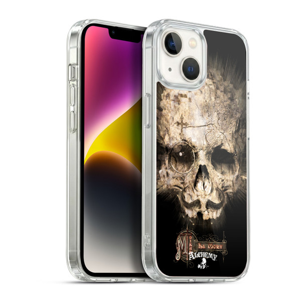 Alchemy Gothic Graphic Art M'sieur La Mort Soft Gel Case for Apple iPhone 14