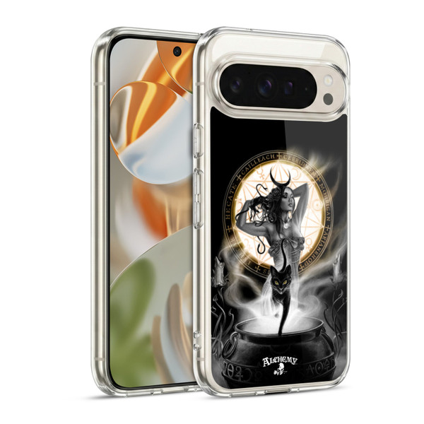 Alchemy Gothic Graphic Art Lunacalia Soft Gel Case for Google Pixel 9 / Pixel 9 Pro