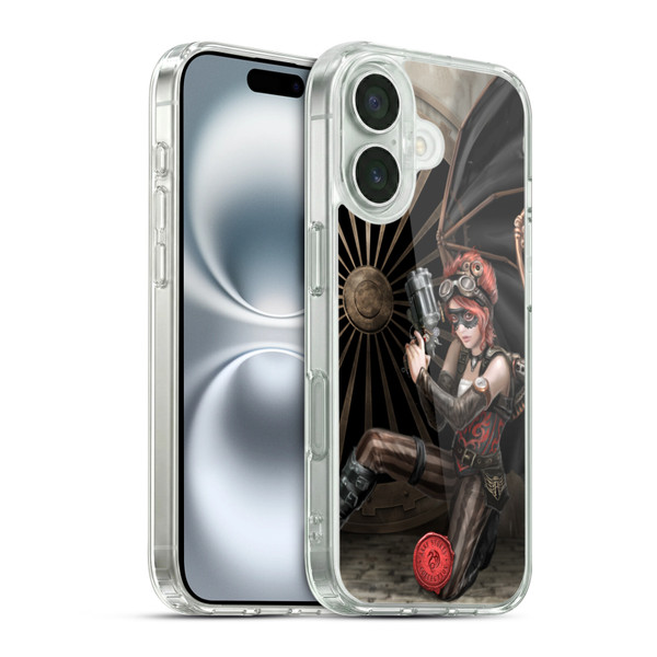 Anne Stokes Steampunk Assassin Soft Gel Case for Apple iPhone 16 & MagSafe
