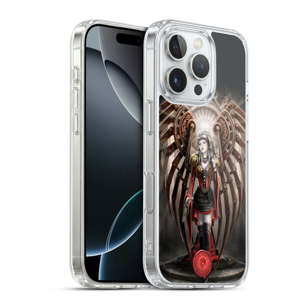 Anne Stokes Steampunk Avenger Soft Gel Case for Apple iPhone 16 Pro & MagSafe