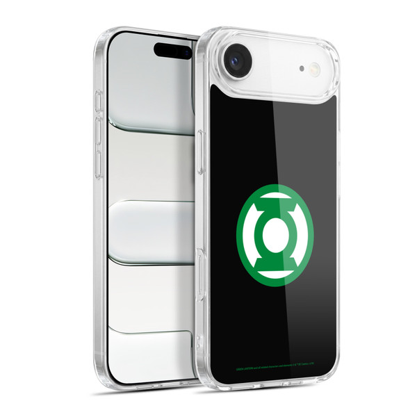 Green Lantern DC Comics Logos Black Soft Gel Case for Apple iPhone 17 Air