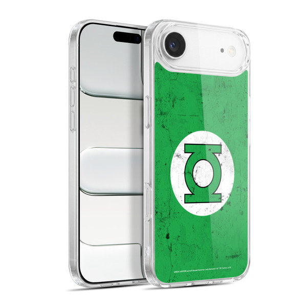 Green Lantern DC Comics Logos Classic Distressed Look Soft Gel Case for Apple iPhone 17 Air