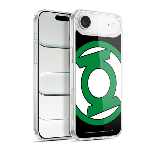 Green Lantern DC Comics Logos Oversized Soft Gel Case for Apple iPhone 17 Air