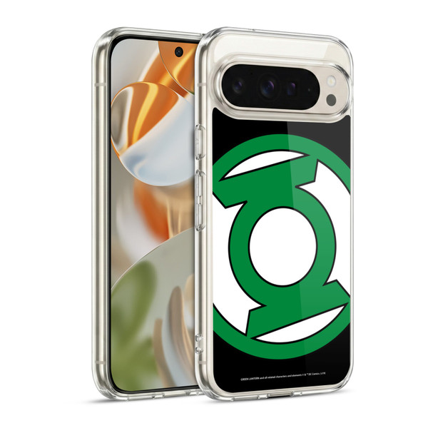 Green Lantern DC Comics Logos Oversized Soft Gel Case for Google Pixel 9 / Pixel 9 Pro
