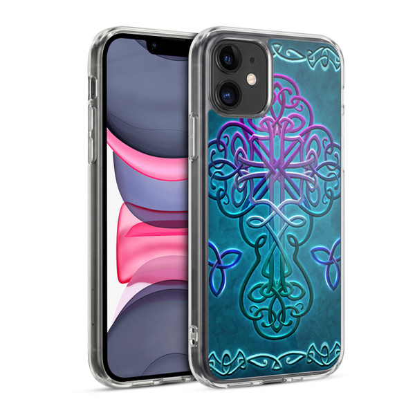 Brigid Ashwood Crosses Celtic Soft Gel Case for Apple iPhone 11