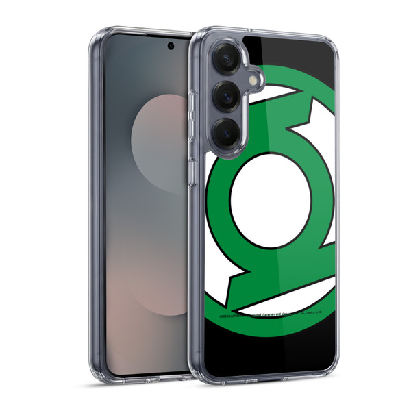 Green Lantern DC Comics Logos Oversized Soft Gel Case for Samsung Galaxy S25 & MagSafe