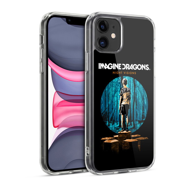 Imagine Dragons Key Art Night Visions Painted Soft Gel Case for Apple iPhone 11