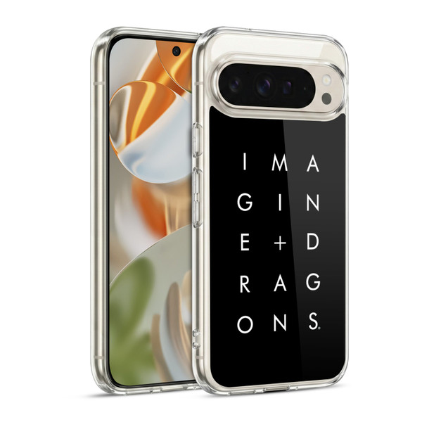 Imagine Dragons Key Art Stacked Logo Soft Gel Case for Google Pixel 9 / Pixel 9 Pro
