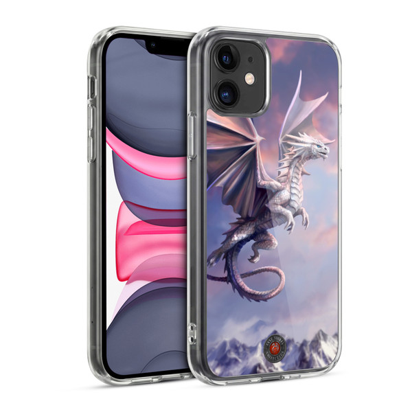 Anne Stokes Guardian Dragons Sky Queen Soft Gel Case for Apple iPhone 11