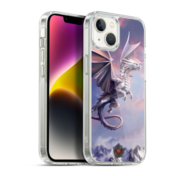 Anne Stokes Guardian Dragons Sky Queen Soft Gel Case for Apple iPhone 14 Plus & MagSafe