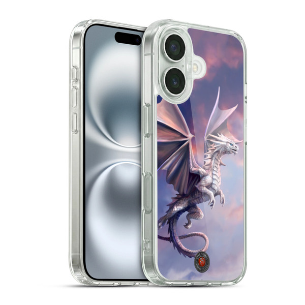Anne Stokes Guardian Dragons Sky Queen Soft Gel Case for Apple iPhone 16 & MagSafe