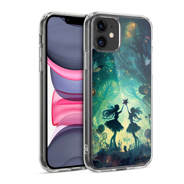 JK Stewart Key Art Star Sisters Soft Gel Case for Apple iPhone 11