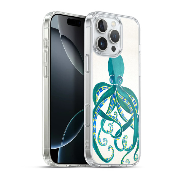 Cat Coquillette Sea Octopus 2 Soft Gel Case for Apple iPhone 16 Pro Max & MagSafe