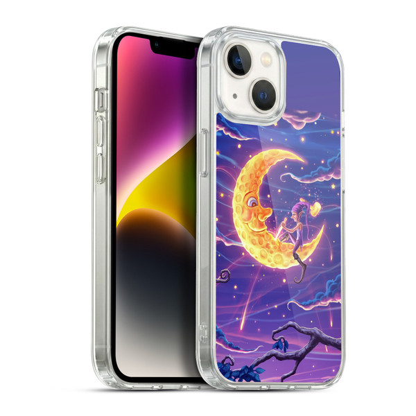Christos Karapanos Dark Hours Carving The Crescent Soft Gel Case for Apple iPhone 14