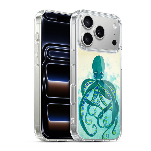 Cat Coquillette Sea Octopus Soft Gel Case for Apple iPhone 17 Pro