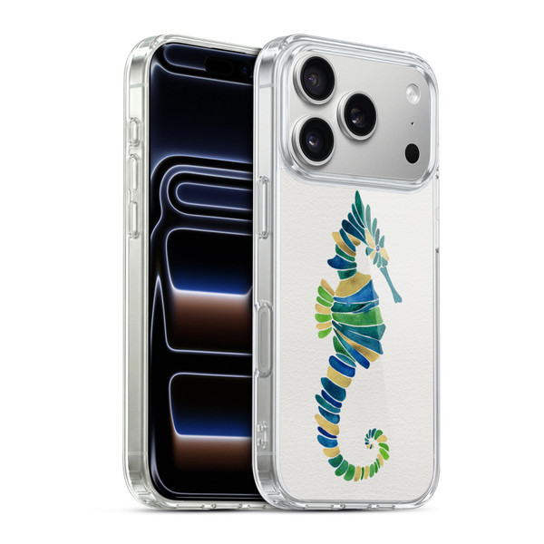 Cat Coquillette Sea Seahorse Multi Soft Gel Case for Apple iPhone 17 Pro