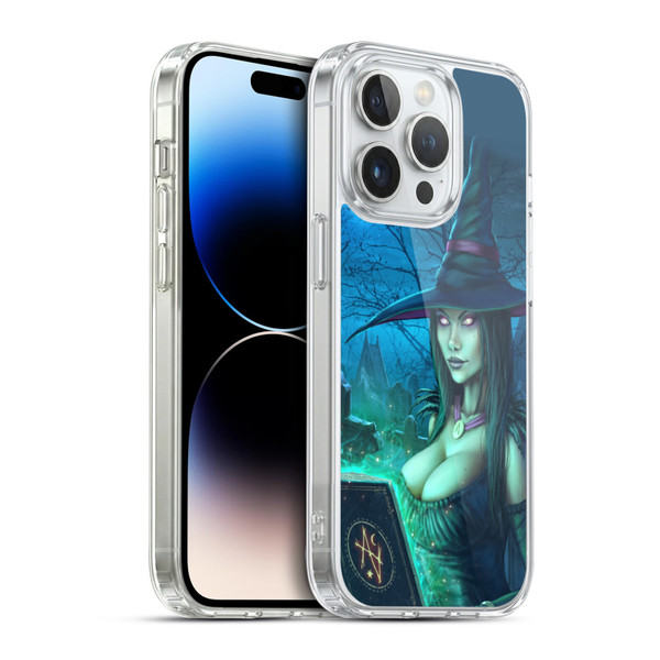 Christos Karapanos Dark Hours Witch Soft Gel Case for Apple iPhone 14 Pro & MagSafe