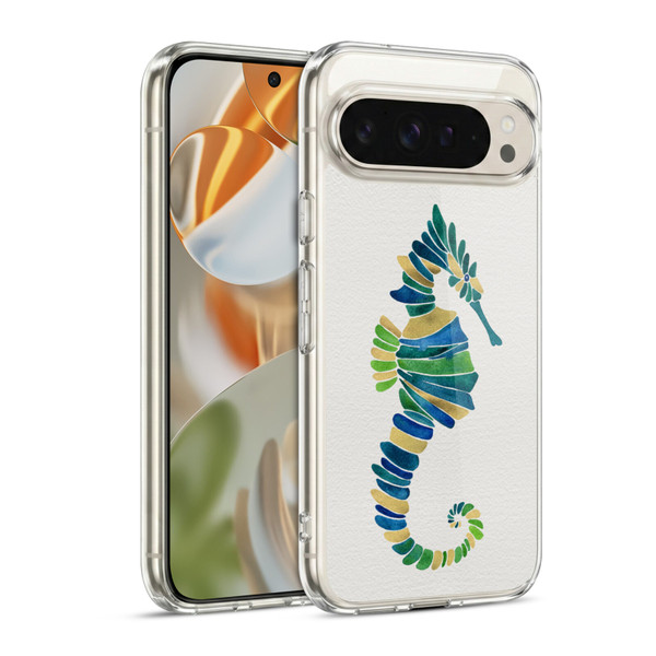 Cat Coquillette Sea Seahorse Multi Soft Gel Case for Google Pixel 9 / Pixel 9 Pro