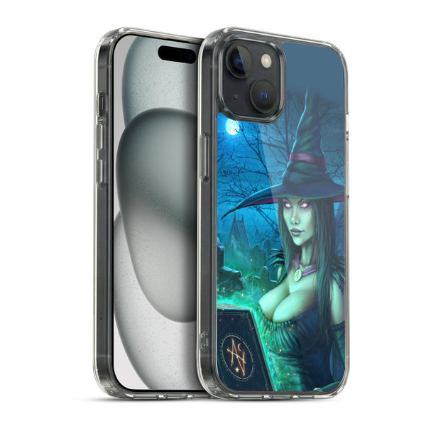 Christos Karapanos Dark Hours Witch Soft Gel Case for Apple iPhone 15 Plus & MagSafe
