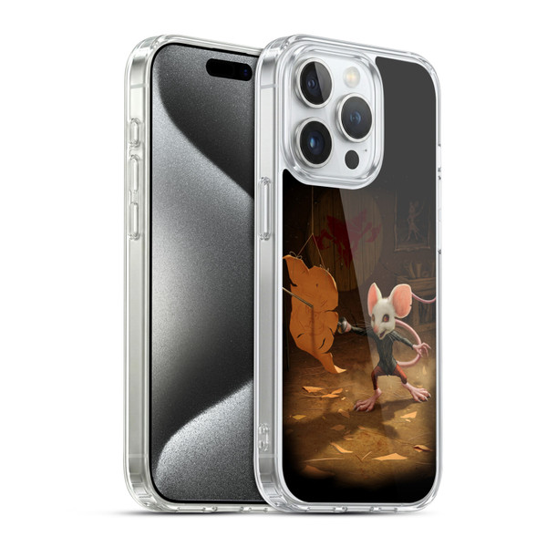 Christos Karapanos Dark Hours The Training Soft Gel Case for Apple iPhone 15 Pro & MagSafe