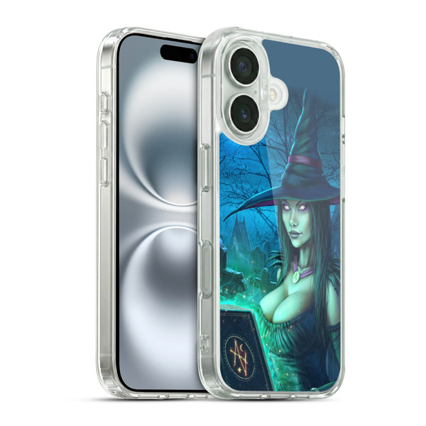 Christos Karapanos Dark Hours Witch Soft Gel Case for Apple iPhone 16 & MagSafe