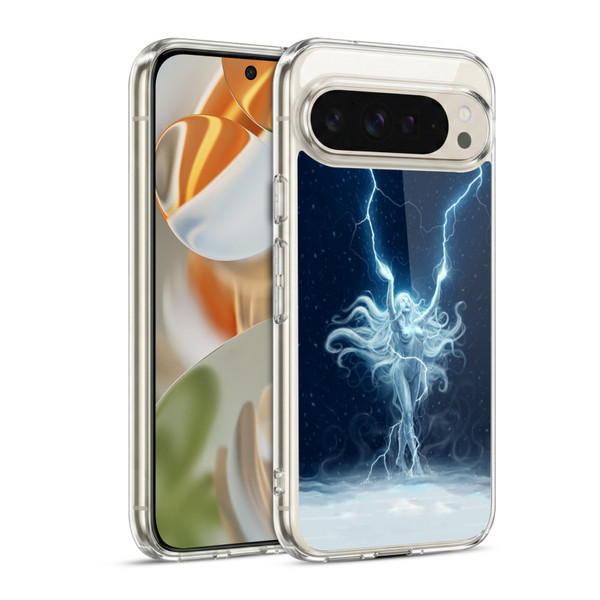 Christos Karapanos Dark Hours Storm Maker Soft Gel Case for Google Pixel 9 / Pixel 9 Pro