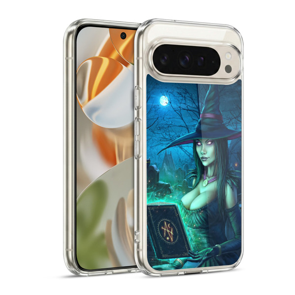 Christos Karapanos Dark Hours Witch Soft Gel Case for Google Pixel 9 / Pixel 9 Pro