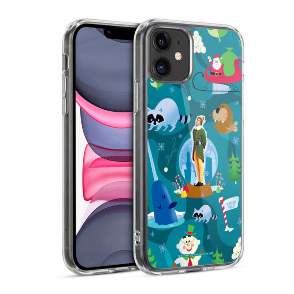Elf Movie Graphics 1 Animals Pattern Soft Gel Case for Apple iPhone 11