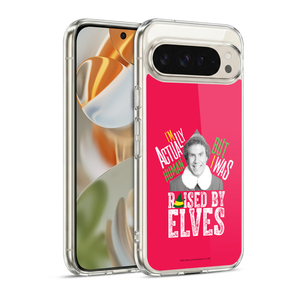Elf Movie Graphics 1 Raised By Elves Soft Gel Case for Google Pixel 9 / Pixel 9 Pro