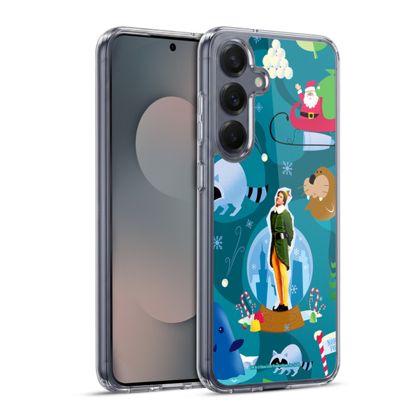 Elf Movie Graphics 1 Animals Pattern Soft Gel Case for Samsung Galaxy S25+ & MagSafe