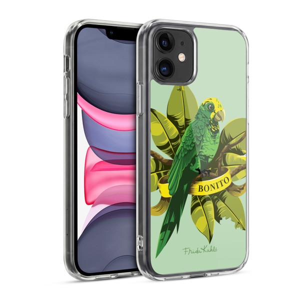 Frida Kahlo Tropical Bird Soft Gel Case for Apple iPhone 11