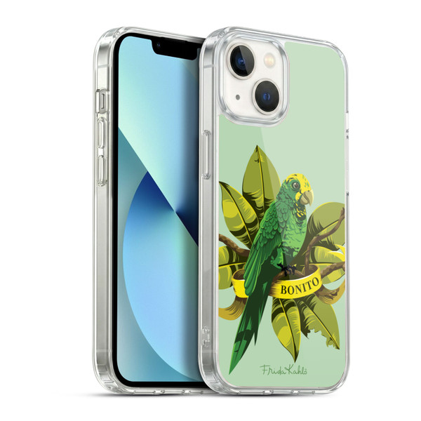 Frida Kahlo Tropical Bird Soft Gel Case for Apple iPhone 13