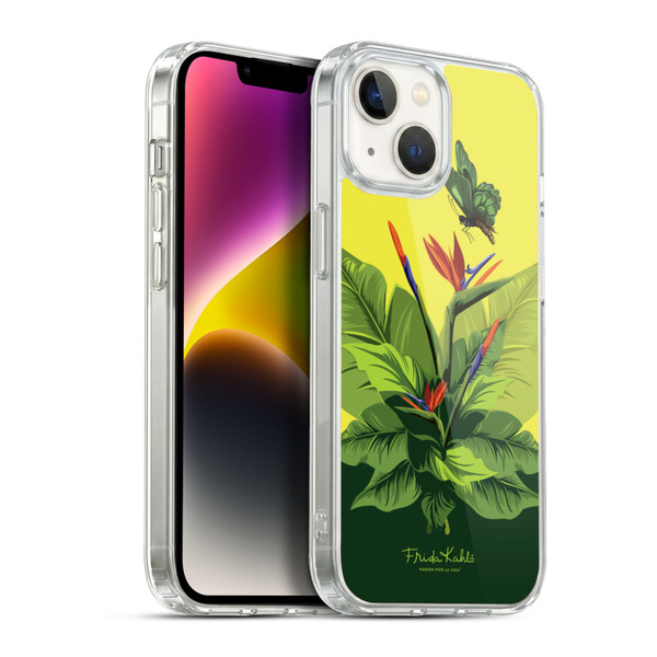 Frida Kahlo Tropical Birds on Branches Soft Gel Case for Apple iPhone 14