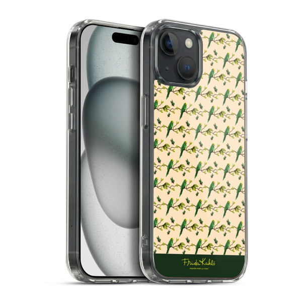 Frida Kahlo Tropical Herb Soft Gel Case for Apple iPhone 15 Plus & MagSafe