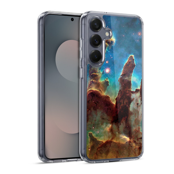 Cosmo18 Space 2 Nebula's Pillars Soft Gel Case for Samsung Galaxy S25 & MagSafe