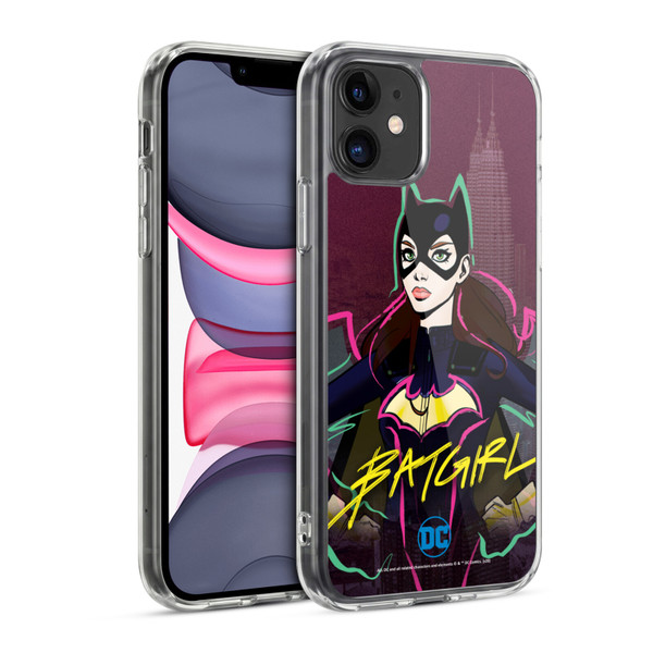 DC Women Core Compositions Batgirl Soft Gel Case for Apple iPhone 11