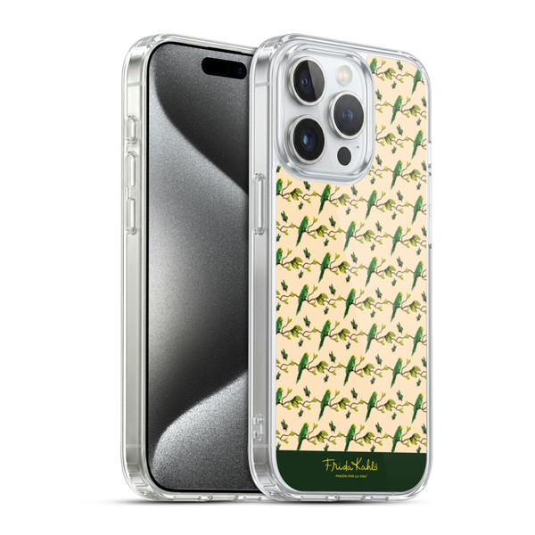 Frida Kahlo Tropical Herb Soft Gel Case for Apple iPhone 15 Pro & MagSafe