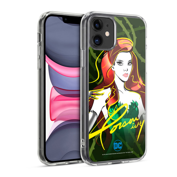 DC Women Core Compositions Ivy Soft Gel Case for Apple iPhone 11