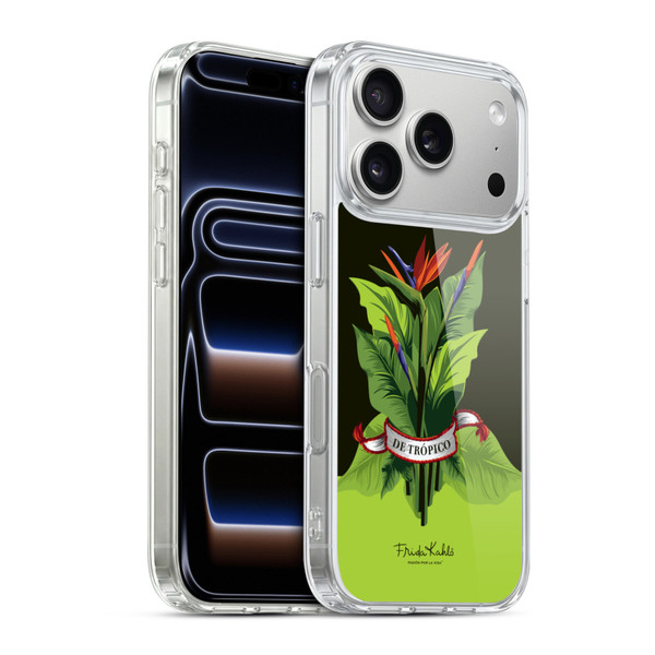 Frida Kahlo Tropical Ribbon Soft Gel Case for Apple iPhone 17 Pro