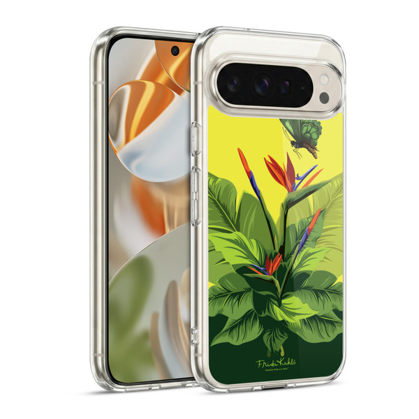 Frida Kahlo Tropical Birds on Branches Soft Gel Case for Google Pixel 9 / Pixel 9 Pro
