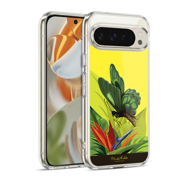 Frida Kahlo Tropical Butterfly Soft Gel Case for Google Pixel 9 / Pixel 9 Pro